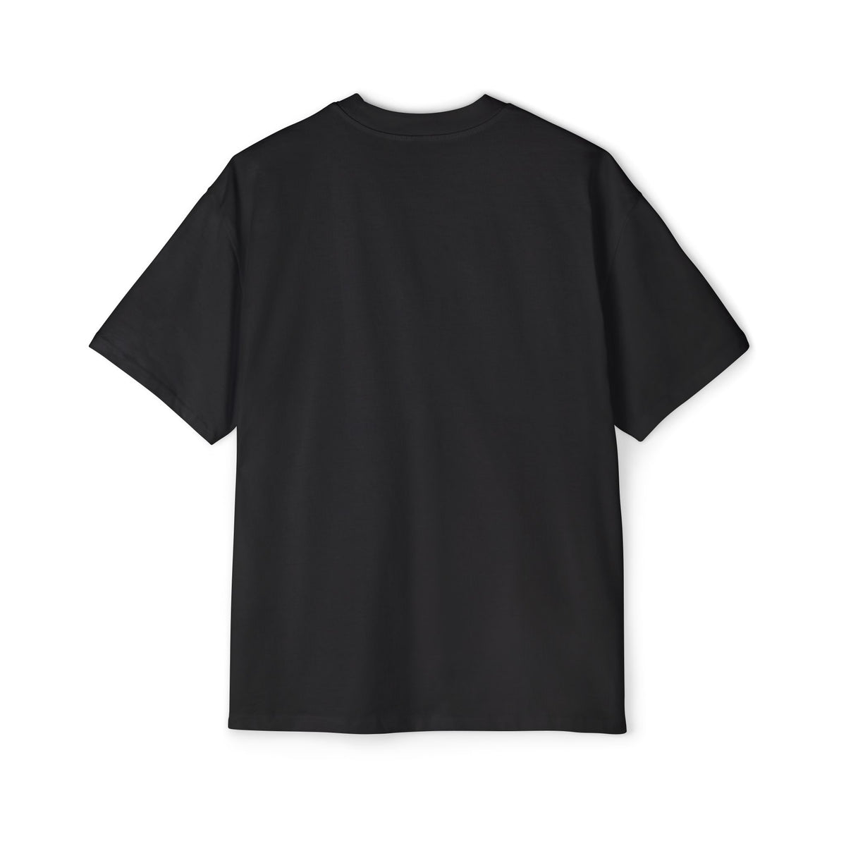 Oversized Tee — Red & Ink Samurai Symbol Graphic